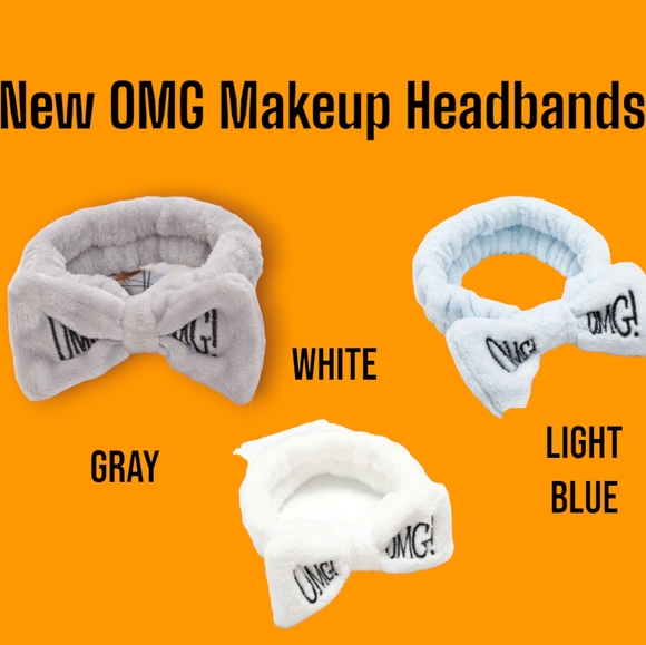 Soft & Fluffy "OMG" Hair Headband With Bow - Beige - Picture 7 of 7